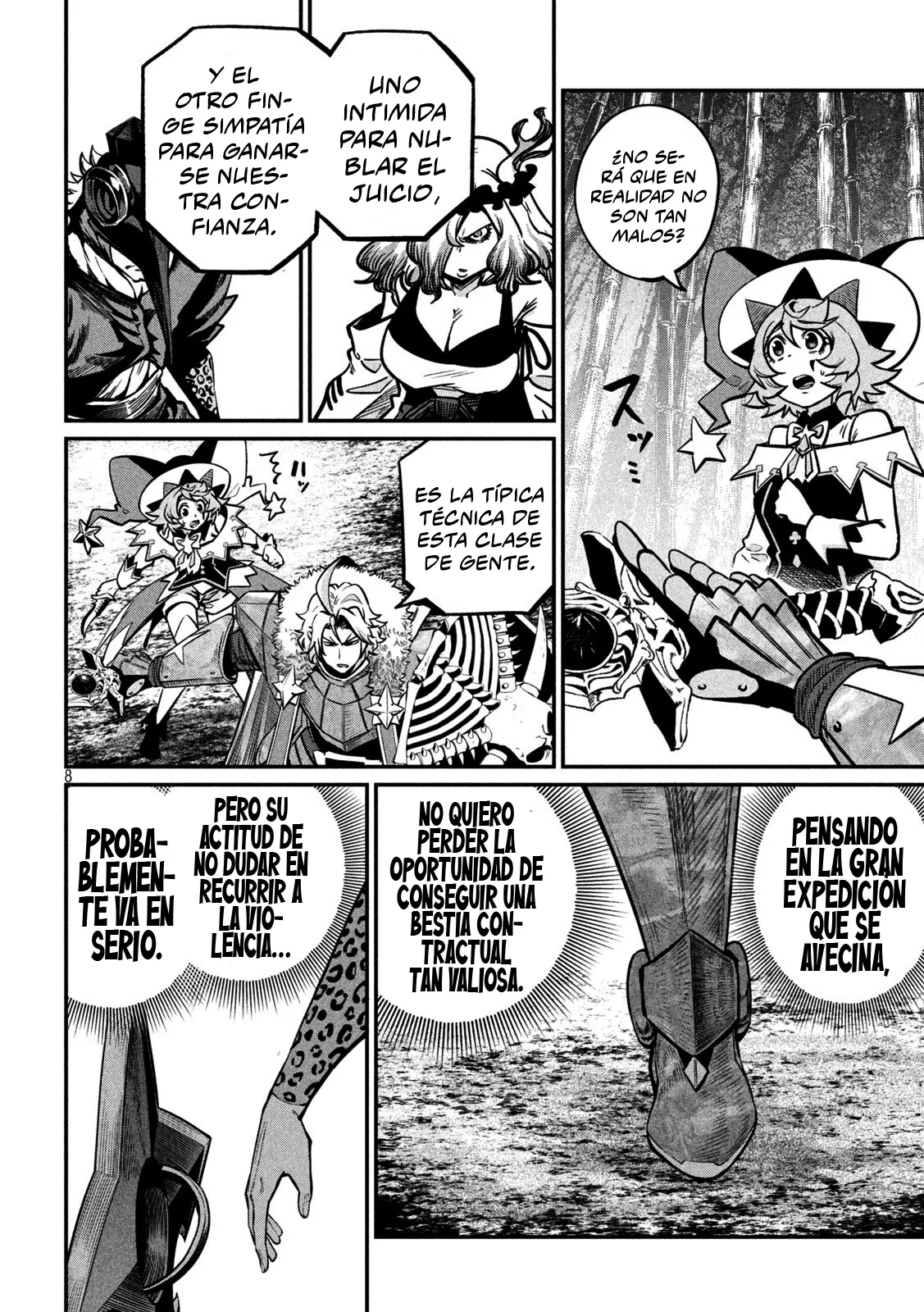 Tsuihou sareta Tensei Juukishi wa Game Chishiki de Musou suru Capítulo 156 - Page 10