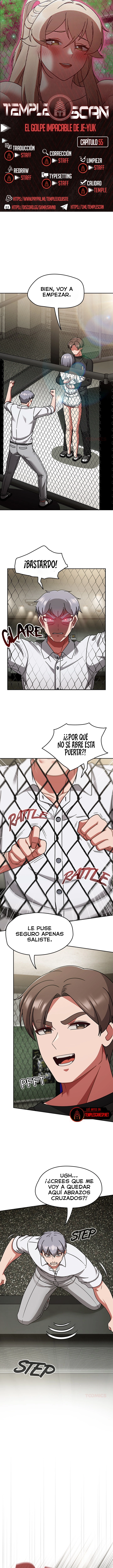 El Golpe Implacable De Je-Yuk Capítulo 55 - Page 1