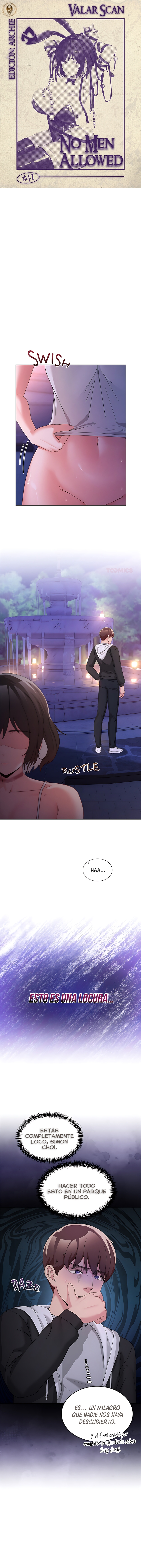 No se permiten hombres Capítulo 41 - Page 1