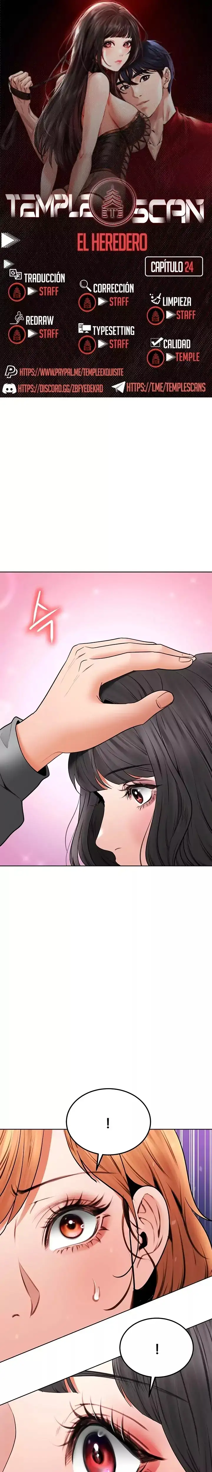 La propiedad del heredero Capítulo 24 - Page 1