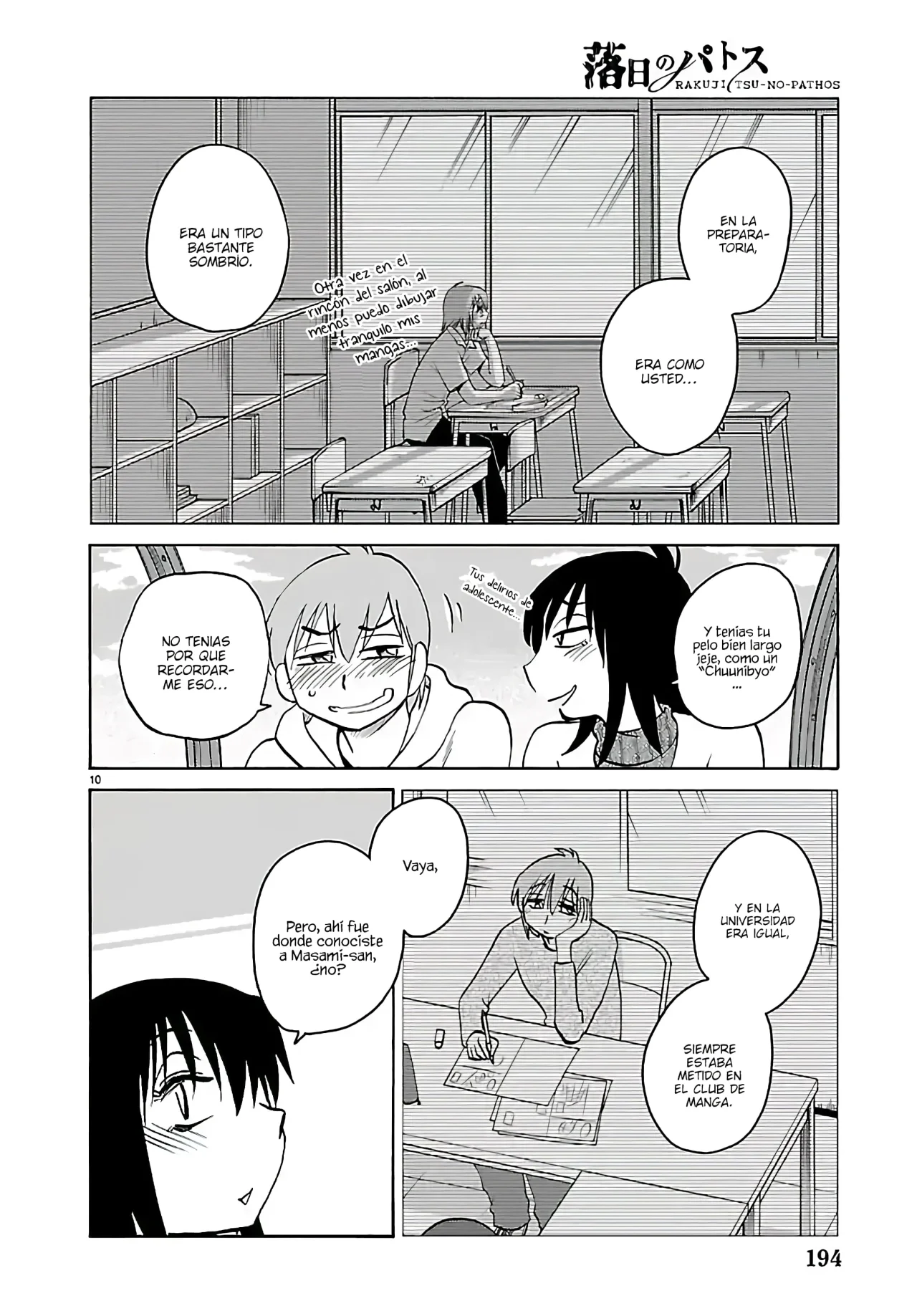 Rakujitsu no Pathos Capítulo 133 - Page 12