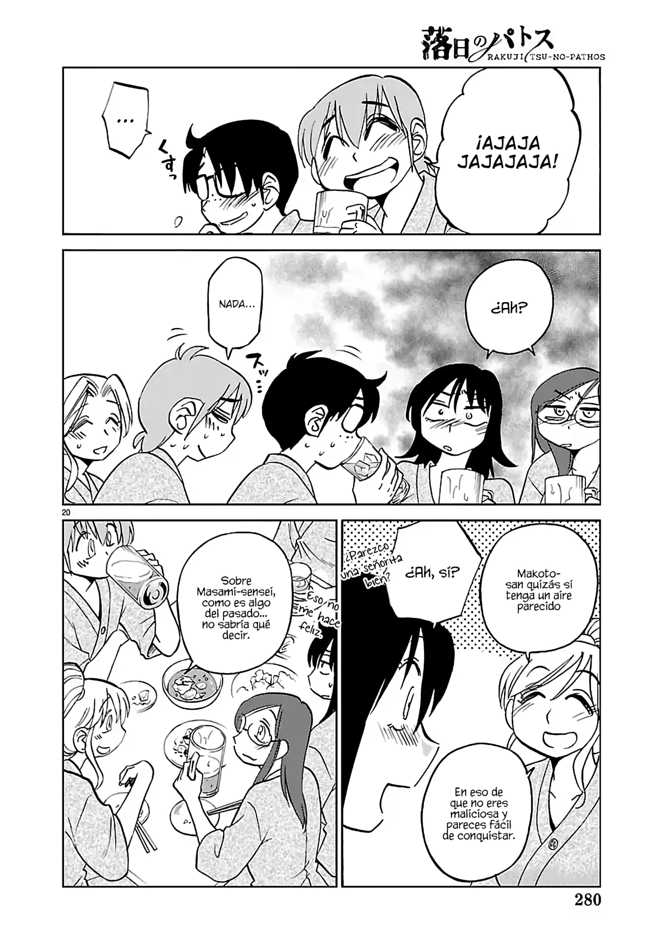 Rakujitsu no Pathos Capítulo 134 - Page 22