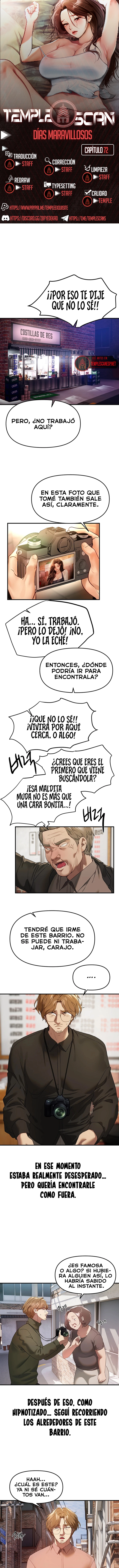 Días Maravillosos Capítulo 72 - Page 1