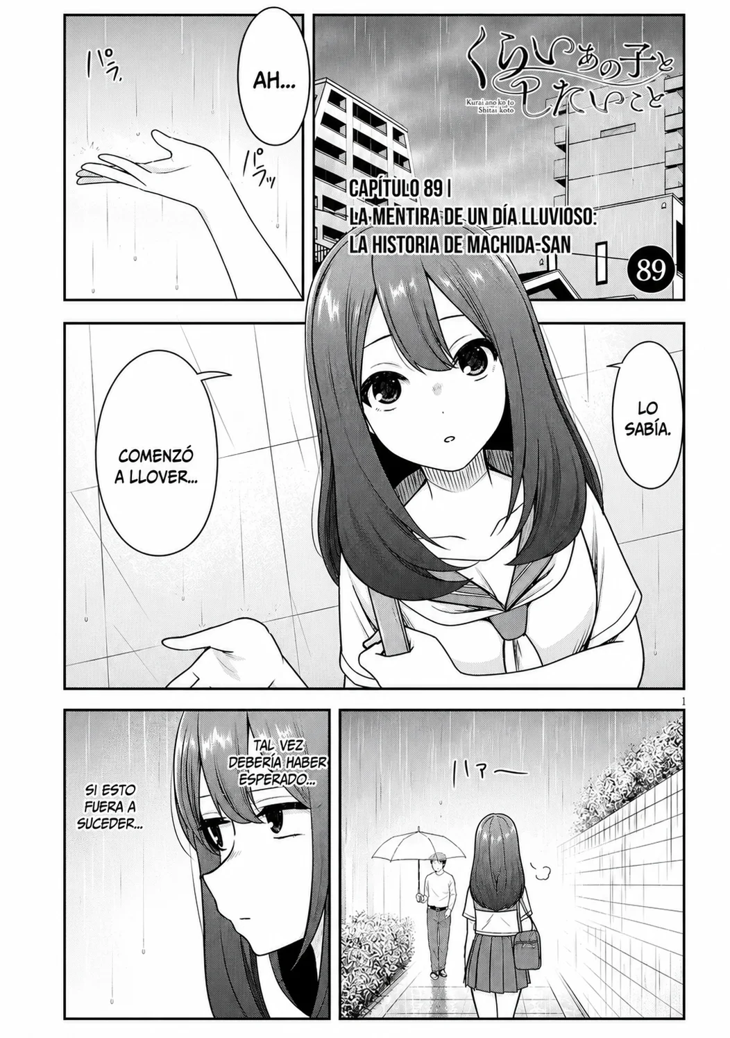 Kurai Anoko to Shitai koto Capítulo 89 - Page 2
