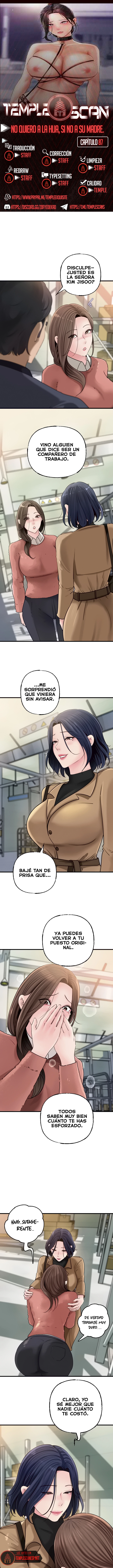 No Quiero A La Hija, Si No A Su Madre Capítulo 87 - Page 1