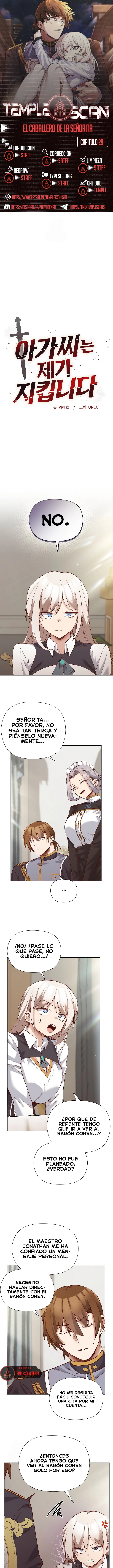 El caballero de la joven dama Capítulo 29 - Page 1