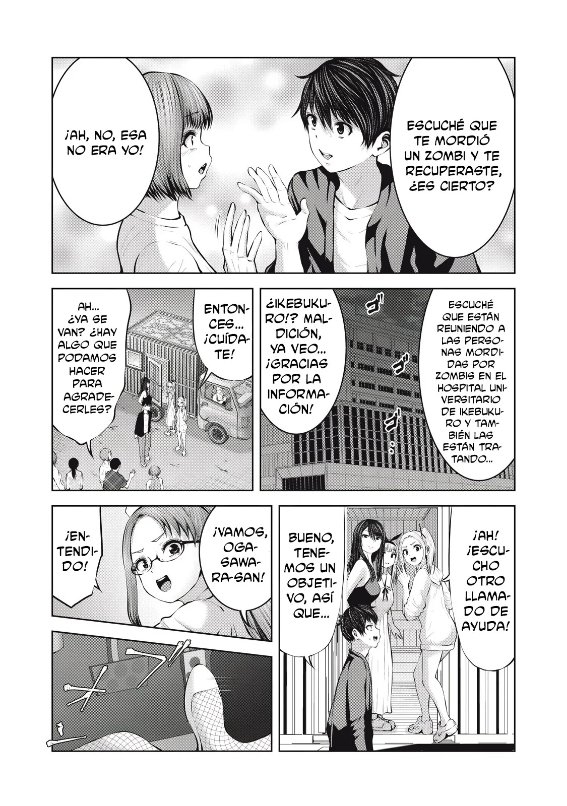 Zombie Sekai de Harem wo Tsukurou! Capítulo 15.1 - Page 10