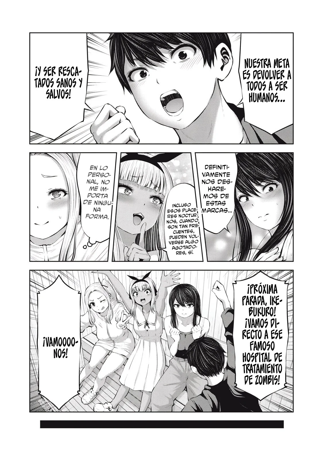 Zombie Sekai de Harem wo Tsukurou! Capítulo 15.1 - Page 12