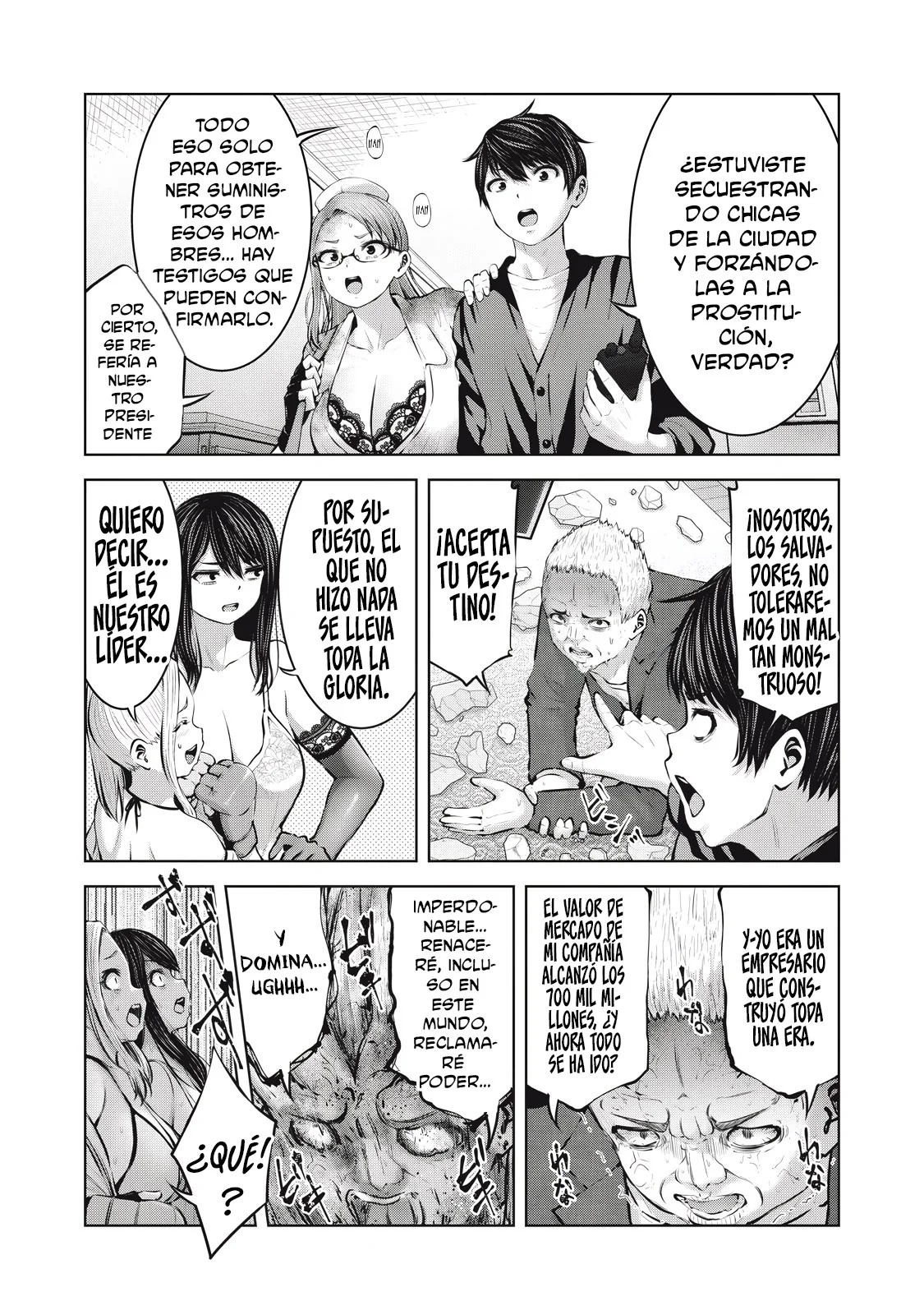 Zombie Sekai de Harem wo Tsukurou! Capítulo 15.1 - Page 6