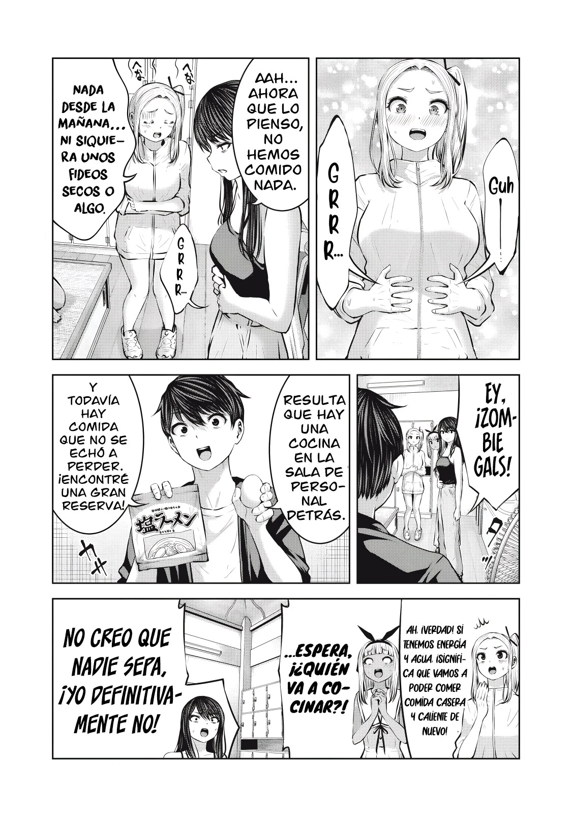 Zombie Sekai de Harem wo Tsukurou! Capítulo 16.1 - Page 10