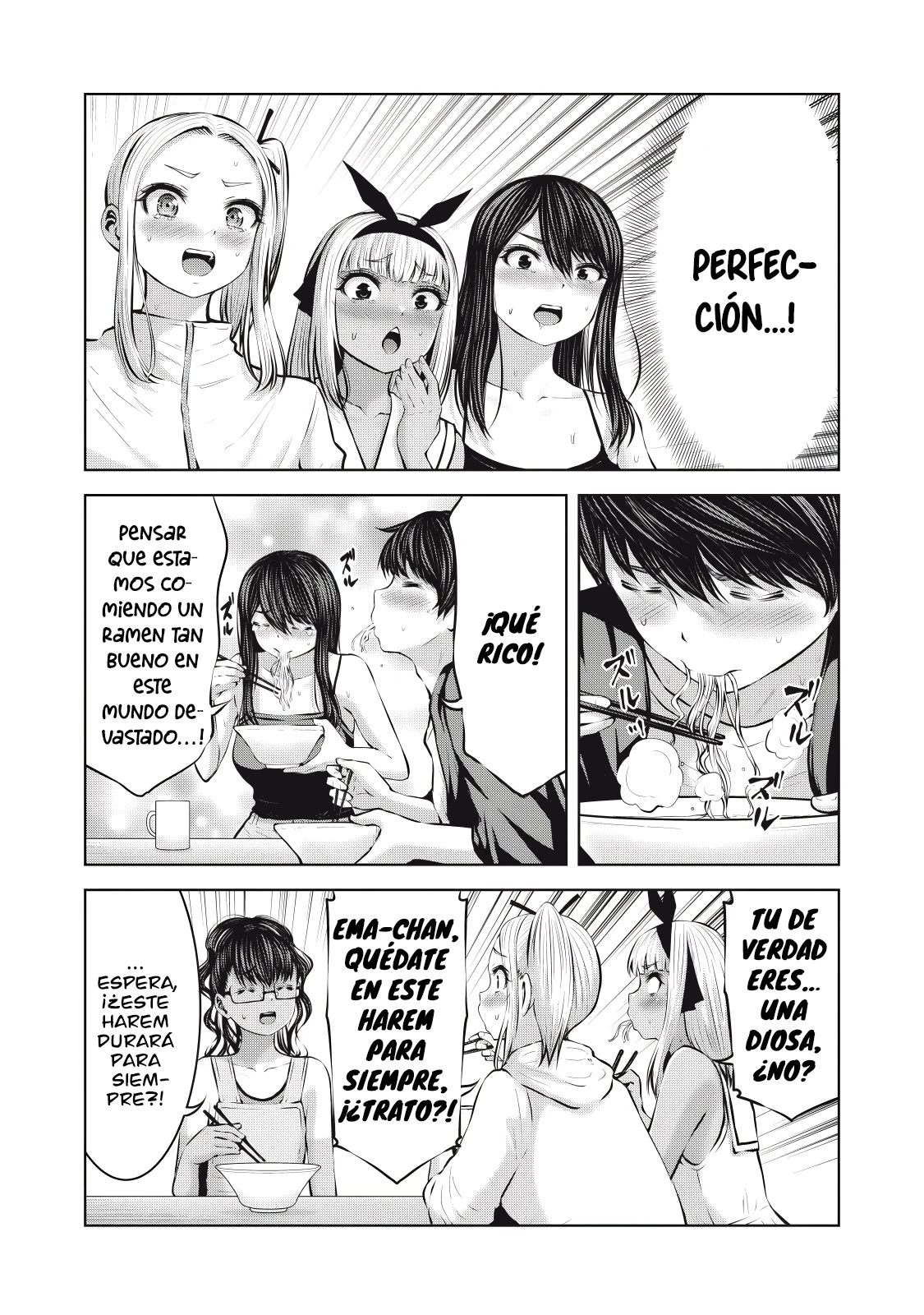 Zombie Sekai de Harem wo Tsukurou! Capítulo 16.1 - Page 13