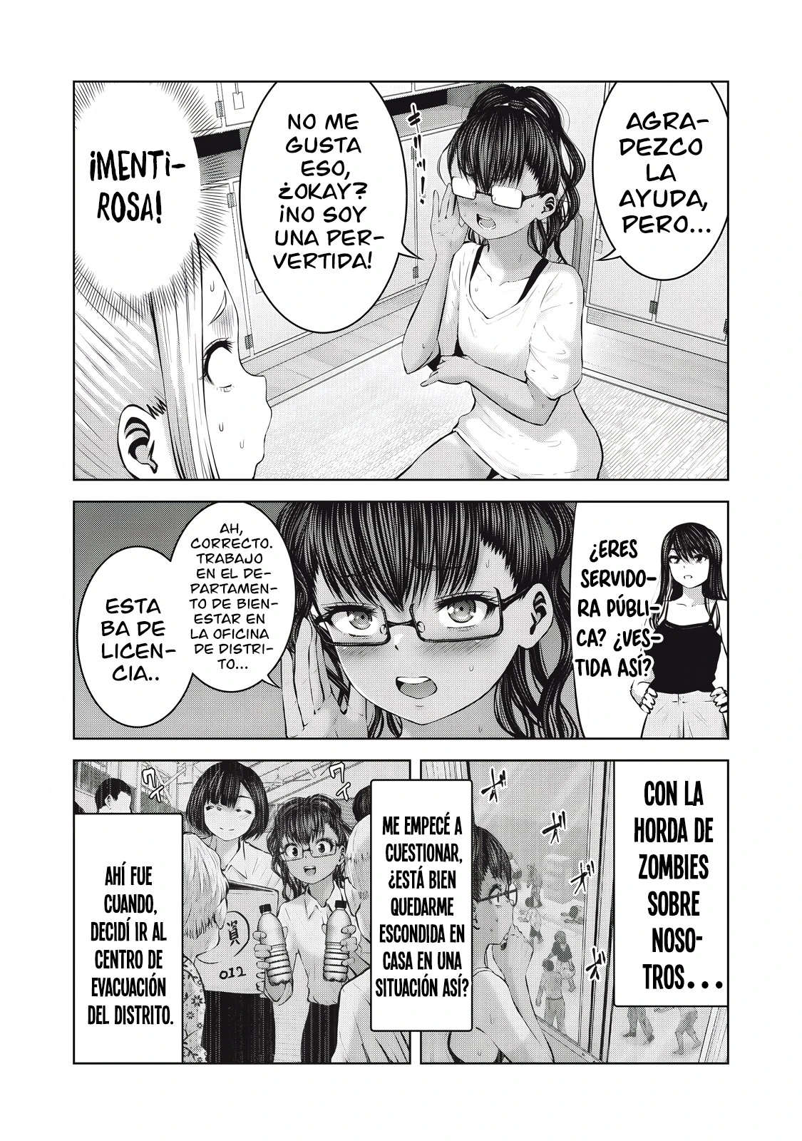 Zombie Sekai de Harem wo Tsukurou! Capítulo 16.1 - Page 8