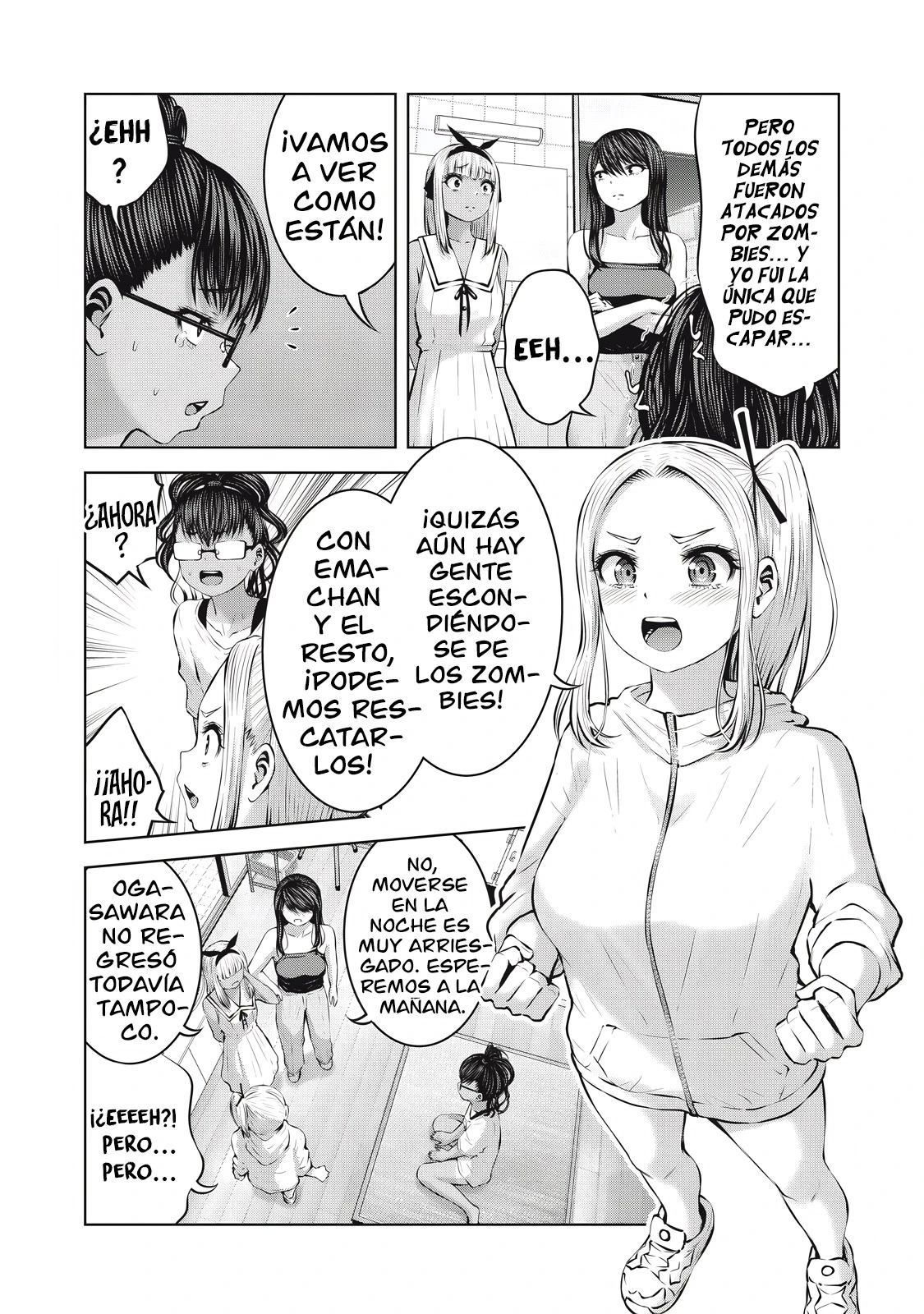 Zombie Sekai de Harem wo Tsukurou! Capítulo 16.1 - Page 9