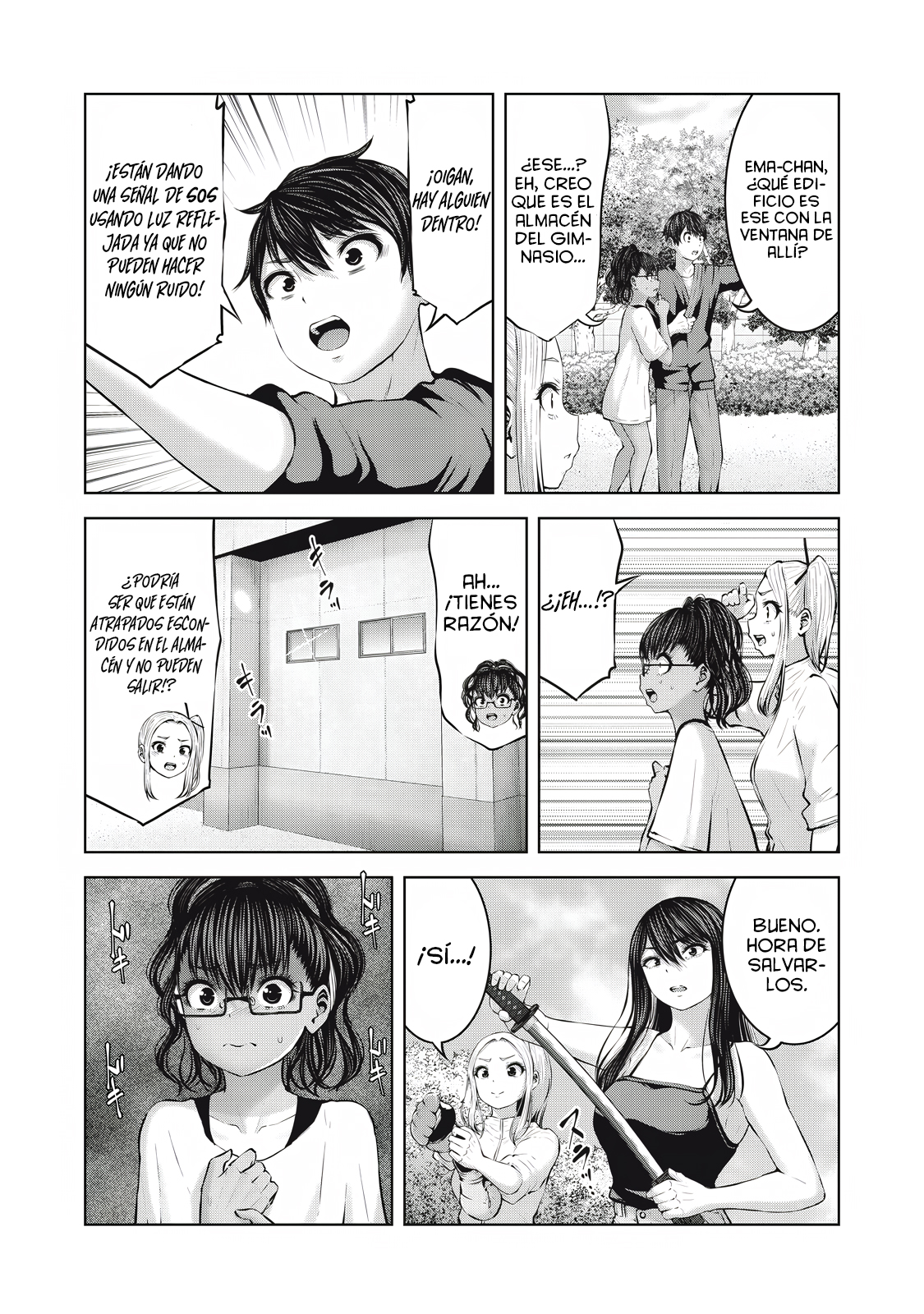 Zombie Sekai de Harem wo Tsukurou! Capítulo 16.2 - Page 8