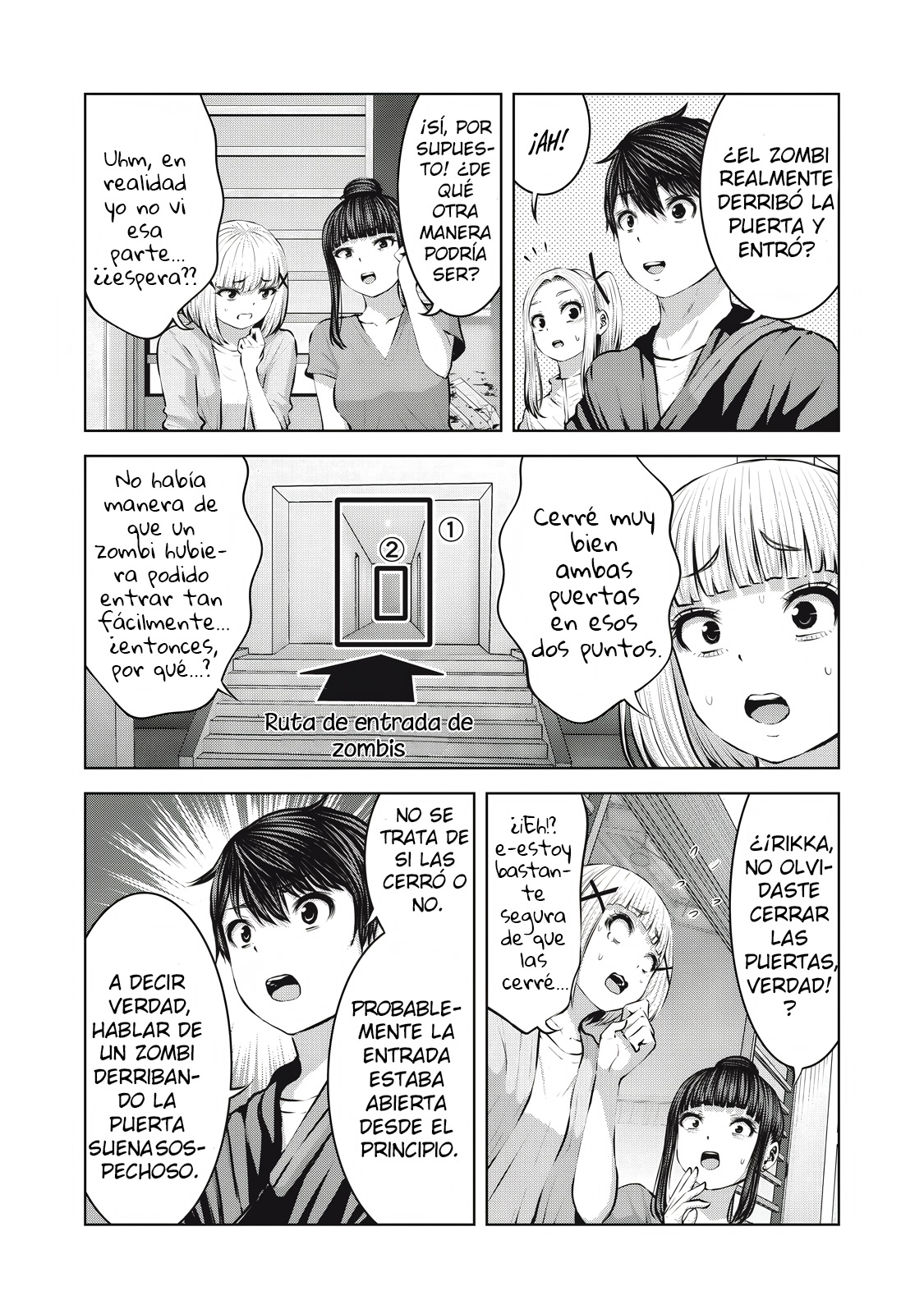 Zombie Sekai de Harem wo Tsukurou! Capítulo 17.2 - Page 14