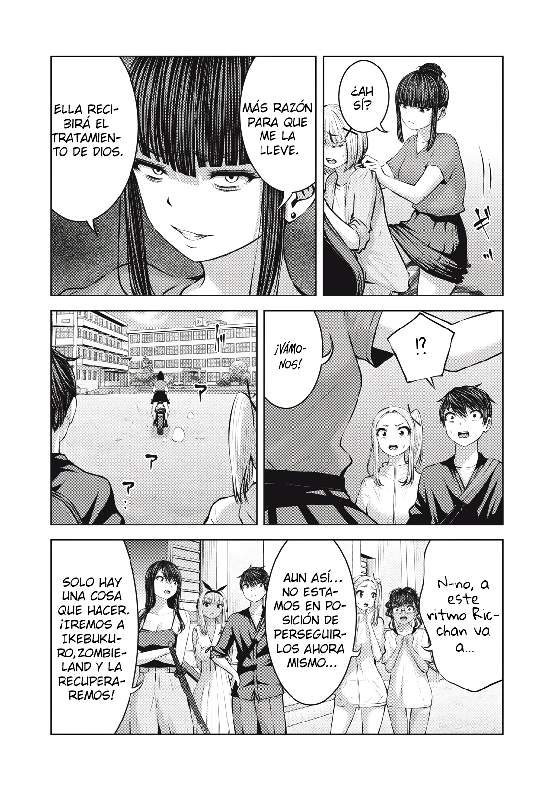 Zombie Sekai de Harem wo Tsukurou! Capítulo 18.1 - Page 8