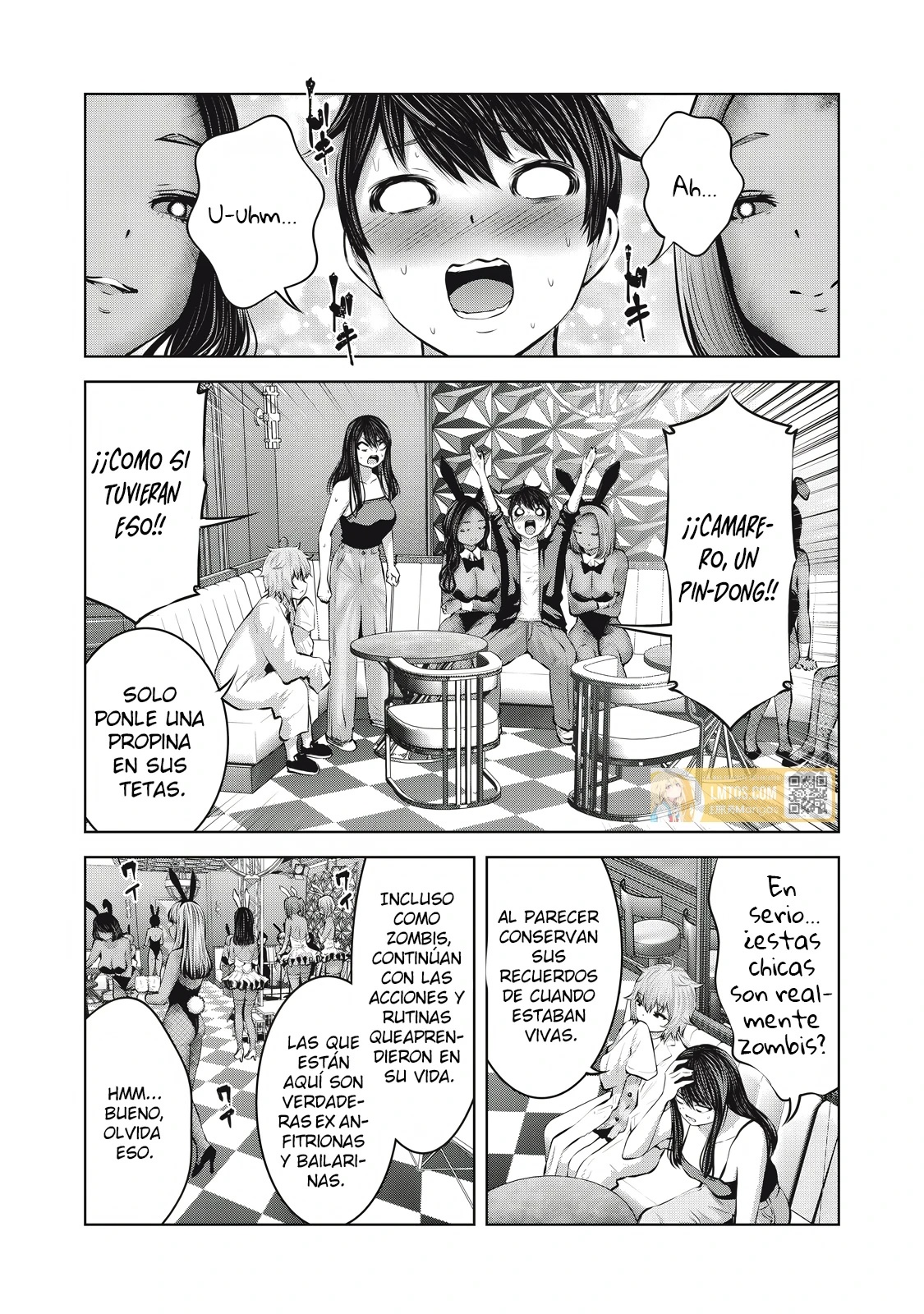 Zombie Sekai de Harem wo Tsukurou! Capítulo 18.2 - Page 14