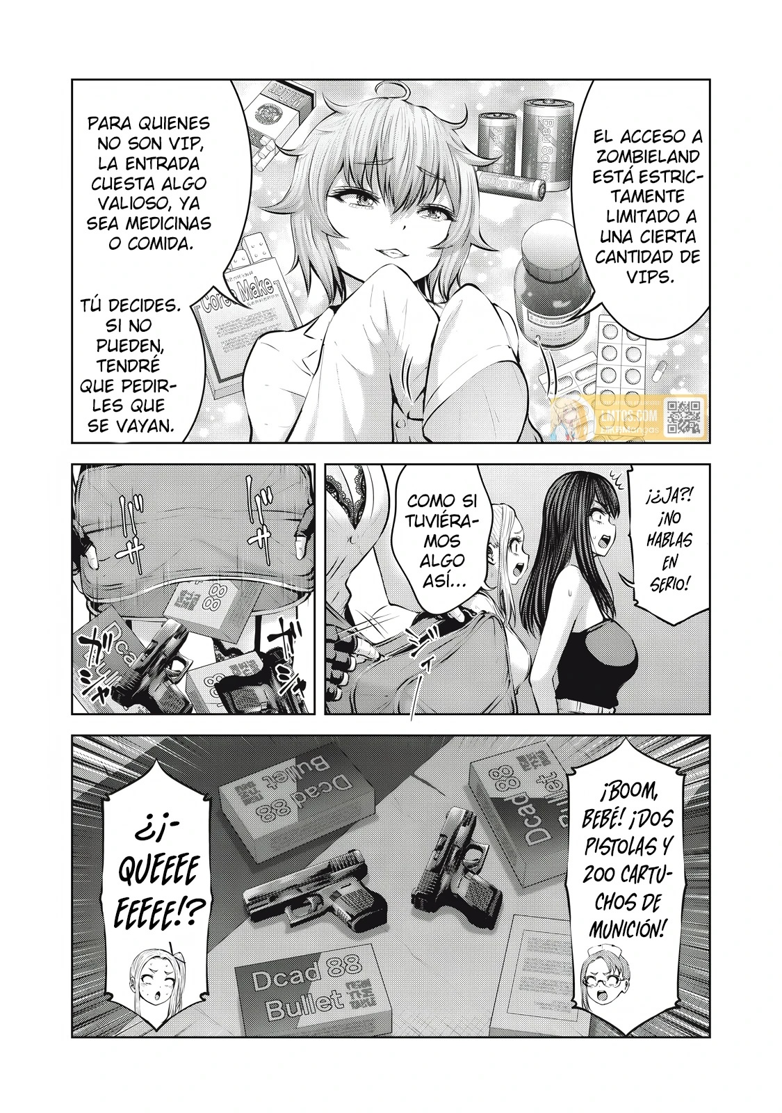 Zombie Sekai de Harem wo Tsukurou! Capítulo 18.2 - Page 6