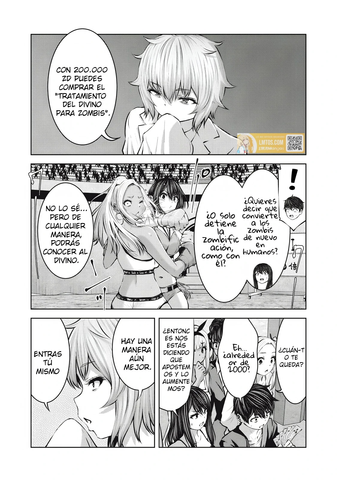 Zombie Sekai de Harem wo Tsukurou! Capítulo 19.2 - Page 3