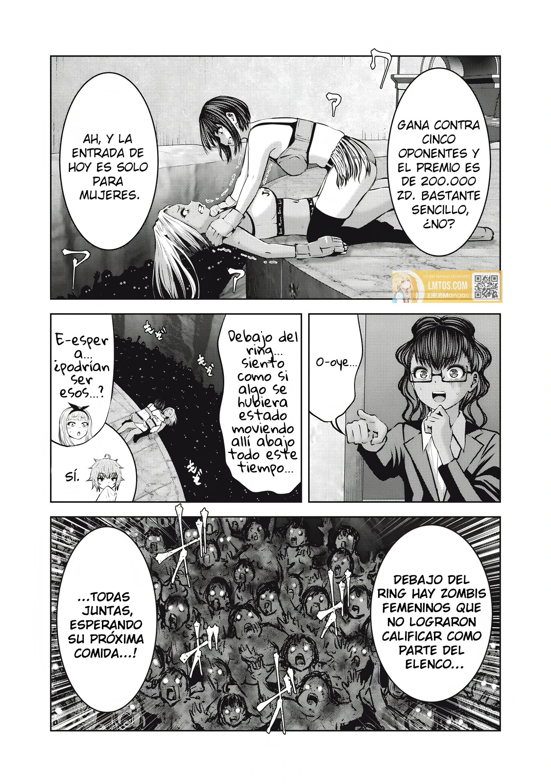 Zombie Sekai de Harem wo Tsukurou! Capítulo 19.2 - Page 4