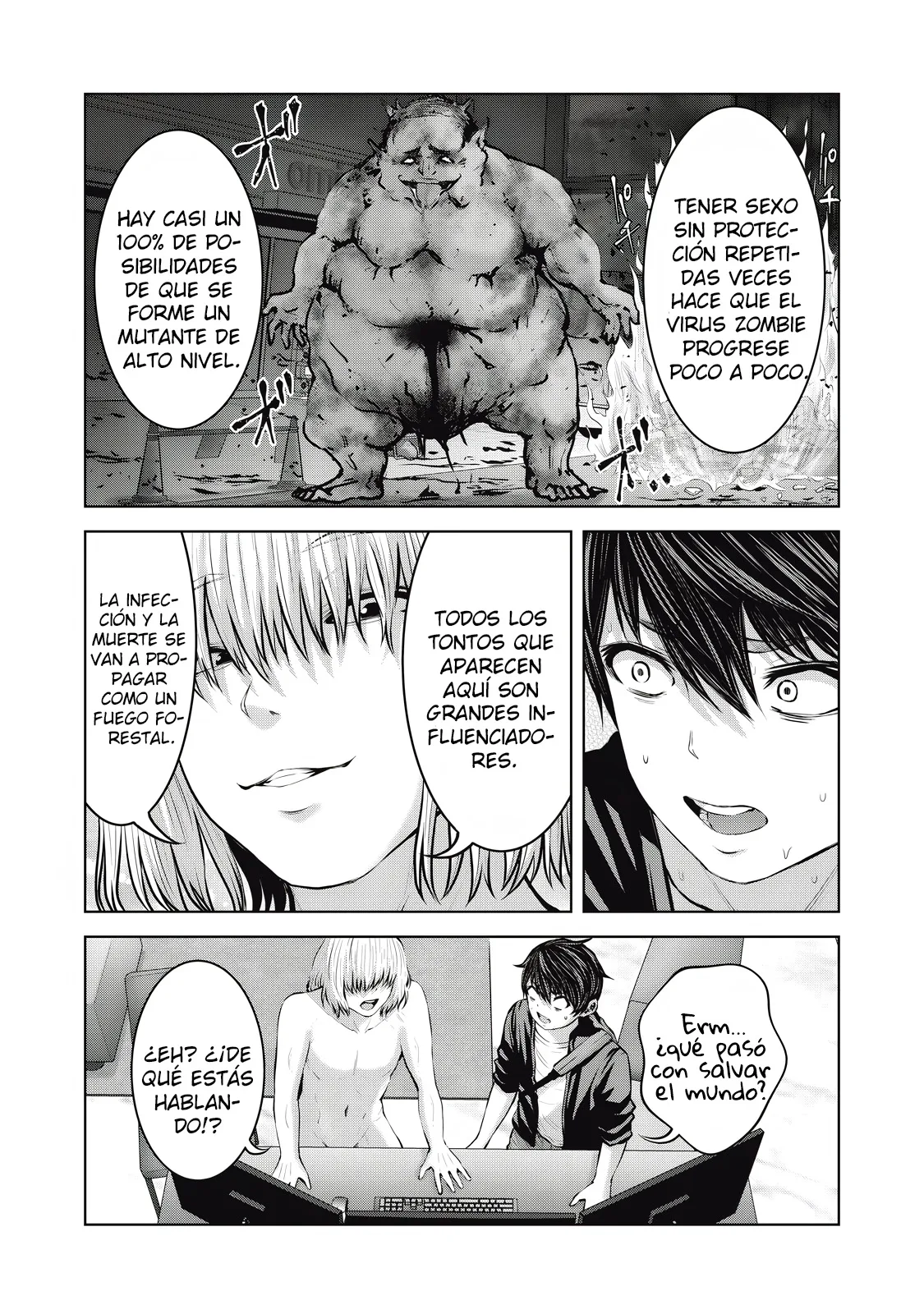 Zombie Sekai de Harem wo Tsukurou! Capítulo 21.2 - Page 12