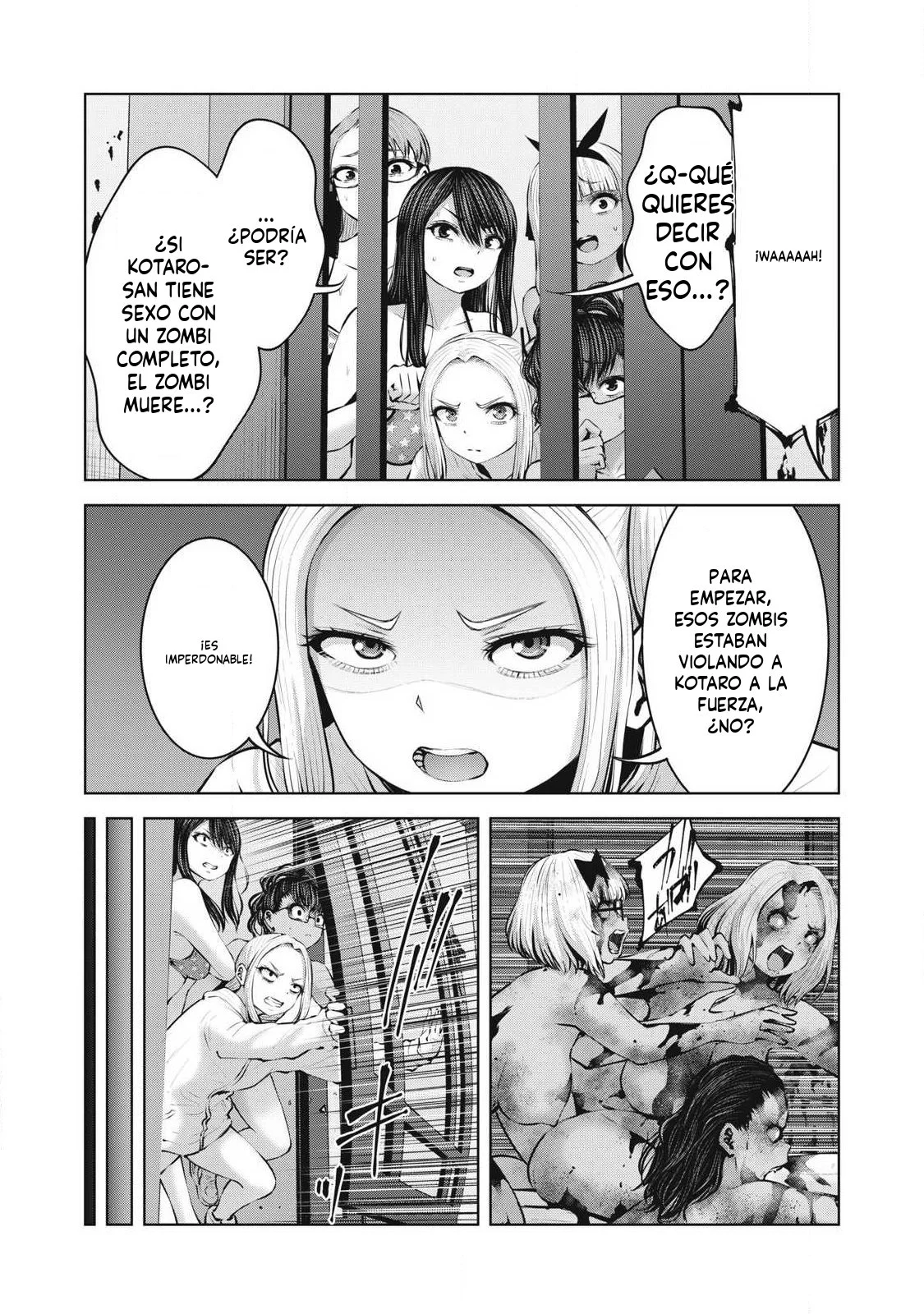 Zombie Sekai de Harem wo Tsukurou! Capítulo 23.1 - Page 12