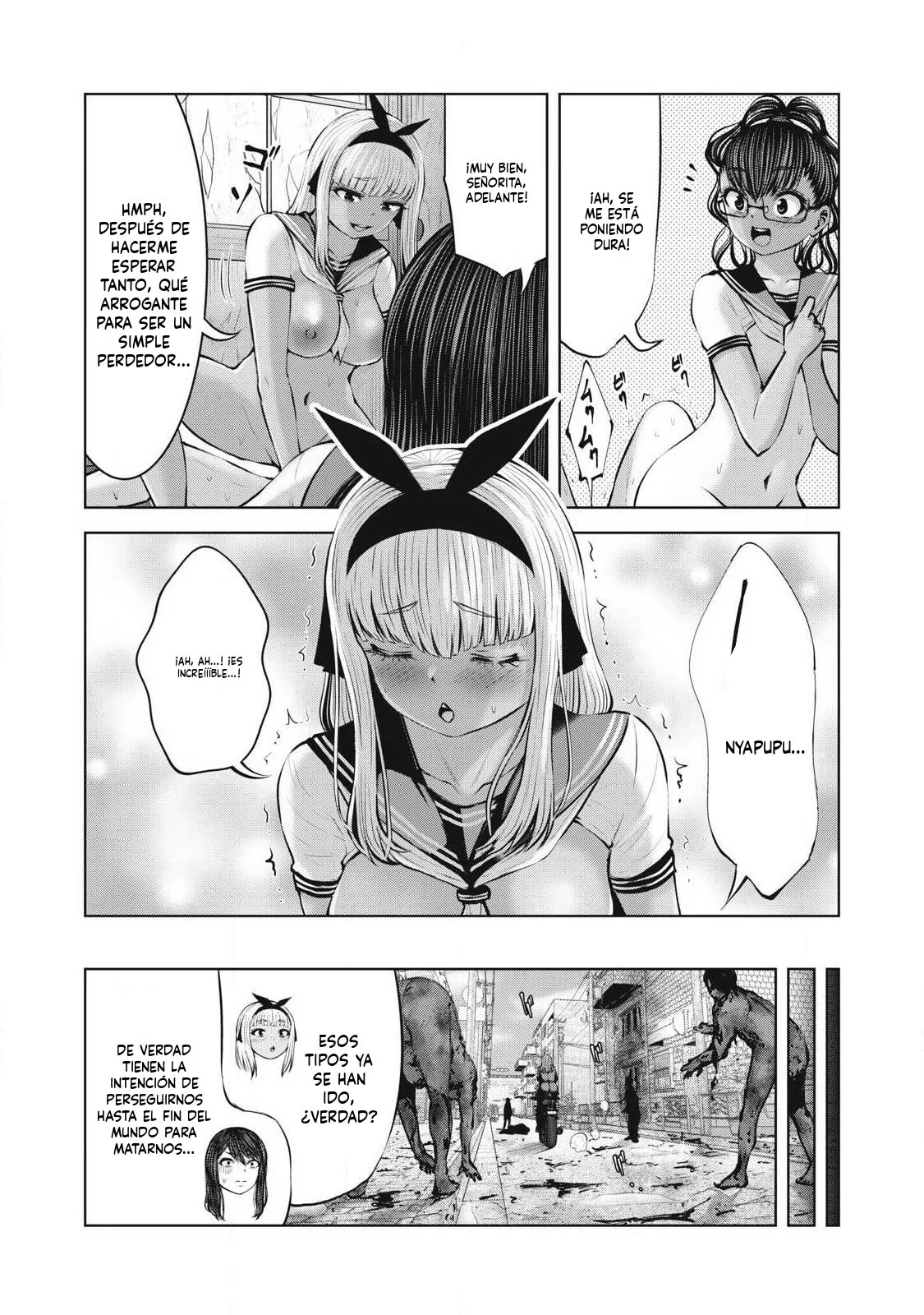 Zombie Sekai de Harem wo Tsukurou! Capítulo 23.2 - Page 15