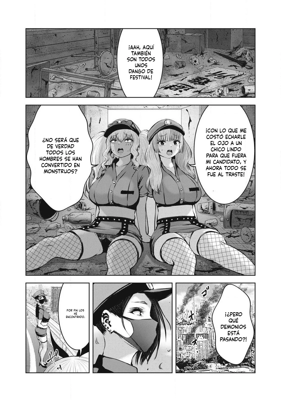 Zombie Sekai de Harem wo Tsukurou! Capítulo 24.1 - Page 15