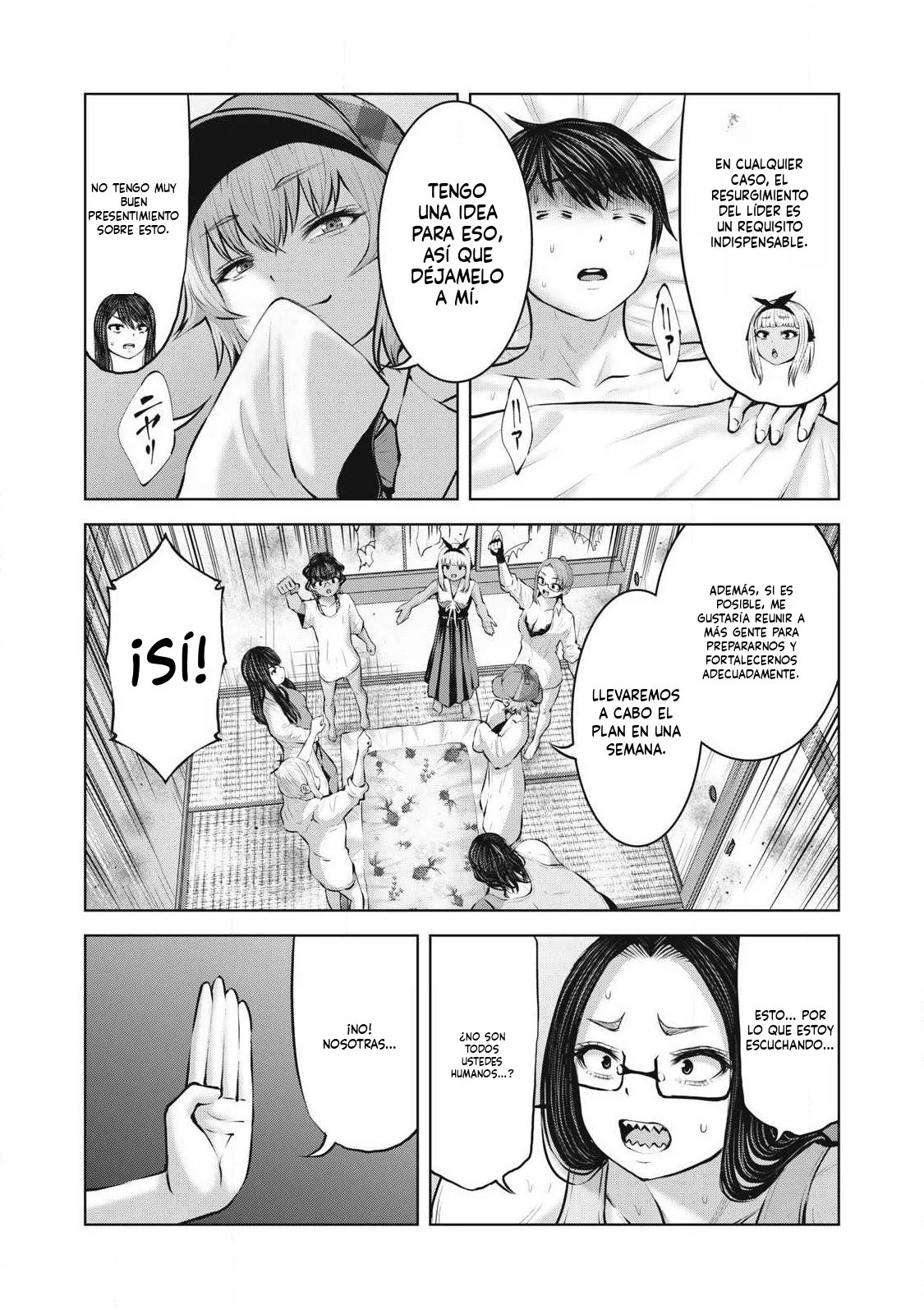Zombie Sekai de Harem wo Tsukurou! Capítulo 24.1 - Page 9