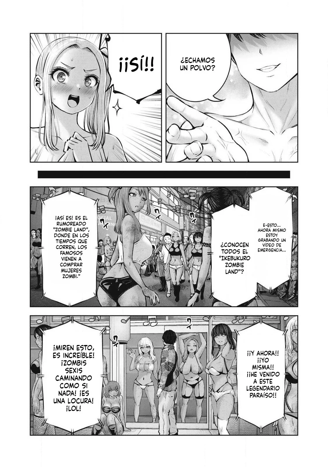 Zombie Sekai de Harem wo Tsukurou! Capítulo 24.2 - Page 8