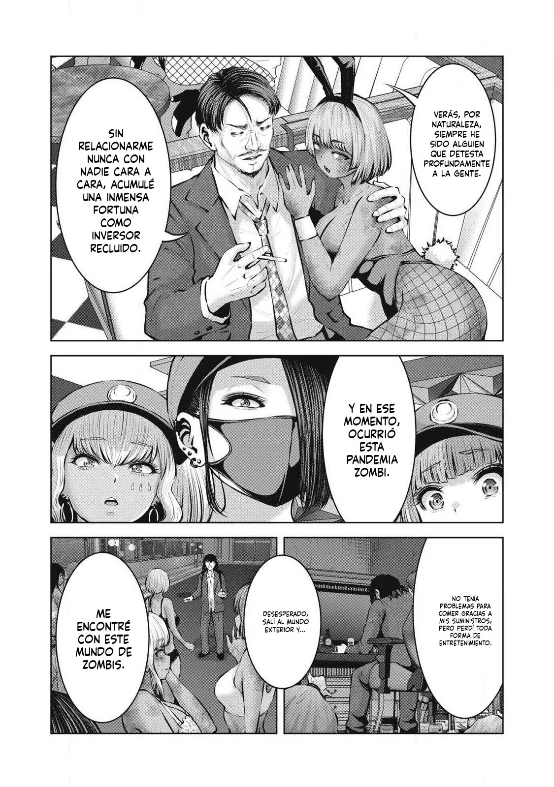 Zombie Sekai de Harem wo Tsukurou! Capítulo 25.1 - Page 4