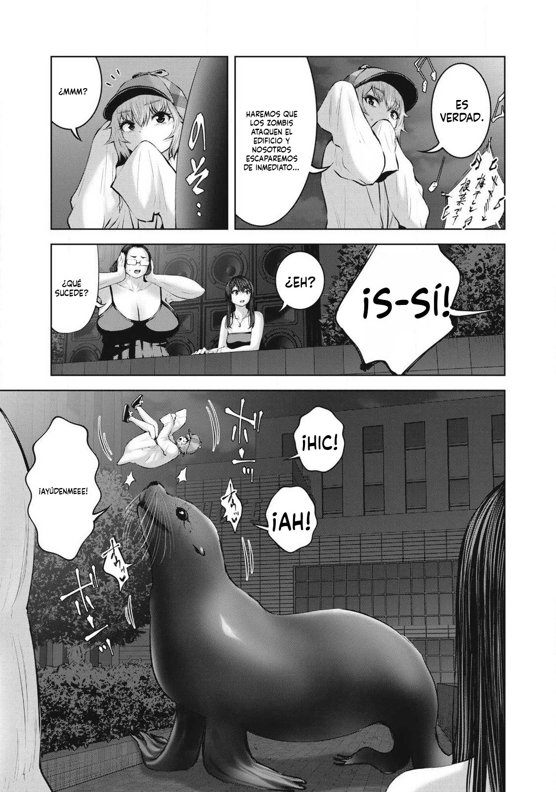 Zombie Sekai de Harem wo Tsukurou! Capítulo 26.2 - Page 9