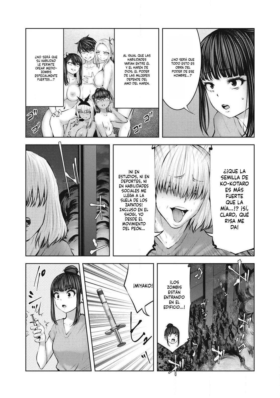 Zombie Sekai de Harem wo Tsukurou! Capítulo 27.1 - Page 16