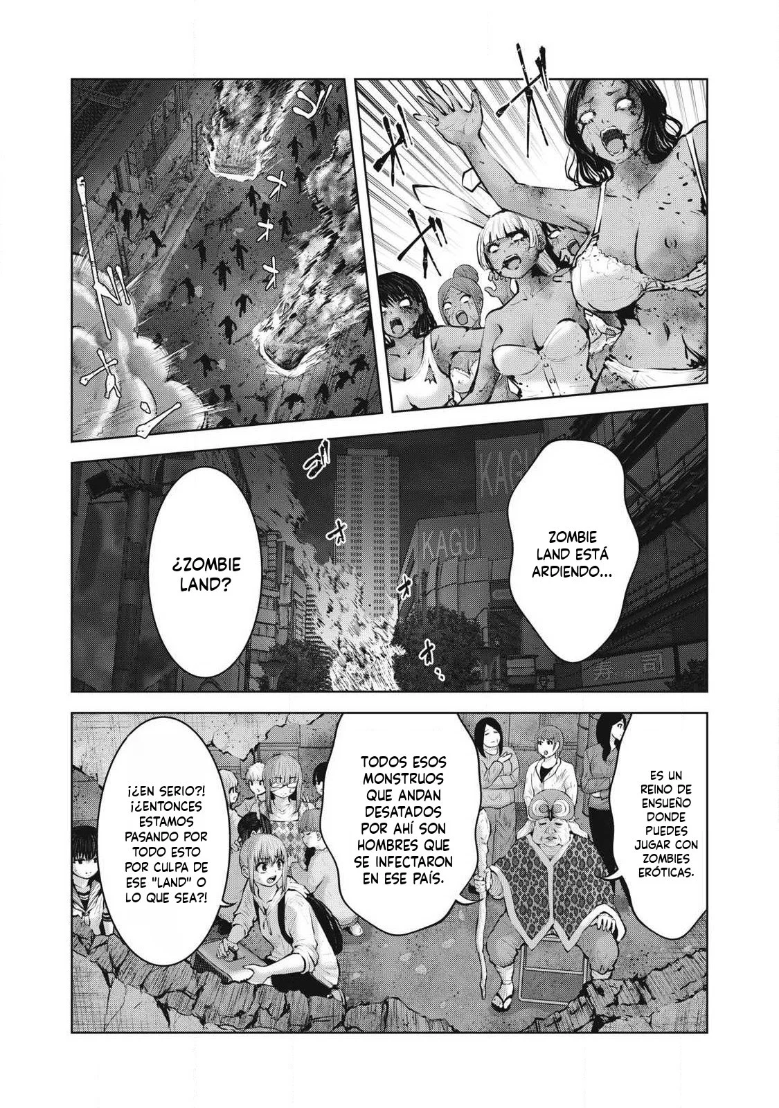 Zombie Sekai de Harem wo Tsukurou! Capítulo 27.1 - Page 2