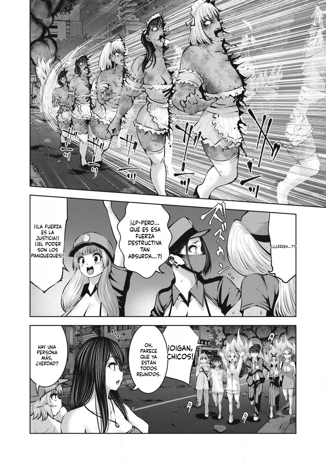 Zombie Sekai de Harem wo Tsukurou! Capítulo 27.2 - Page 8