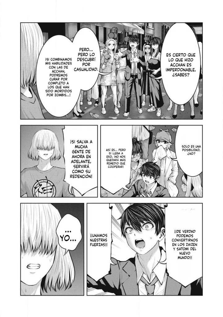 Zombie Sekai de Harem wo Tsukurou! Capítulo 28.2 - Page 3