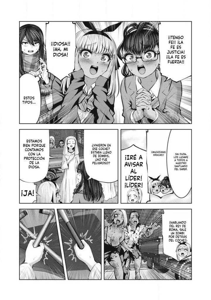 Zombie Sekai de Harem wo Tsukurou! Capítulo 30.1 - Page 3