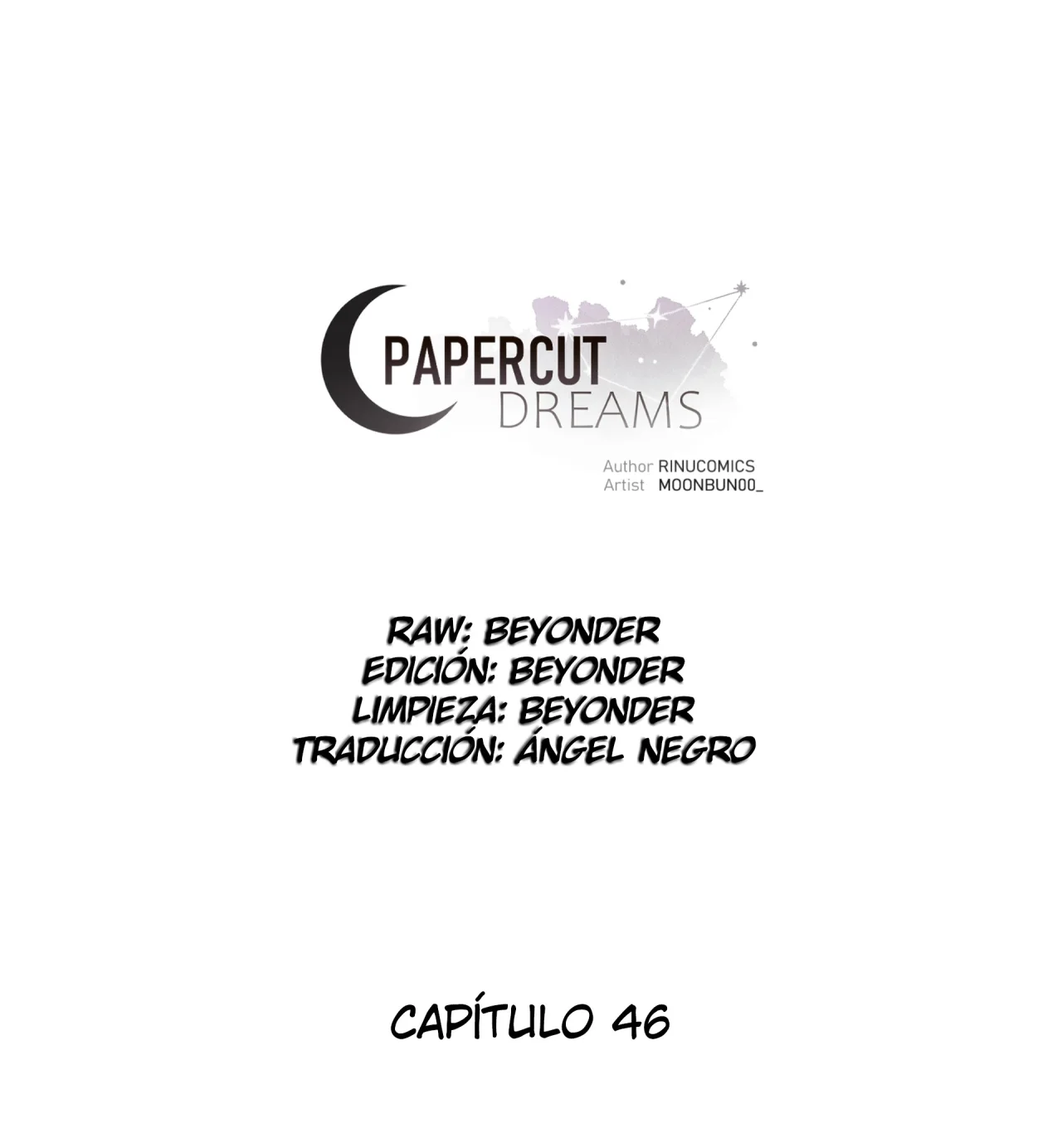 Papercut Dreams Capítulo 46 - Page 1
