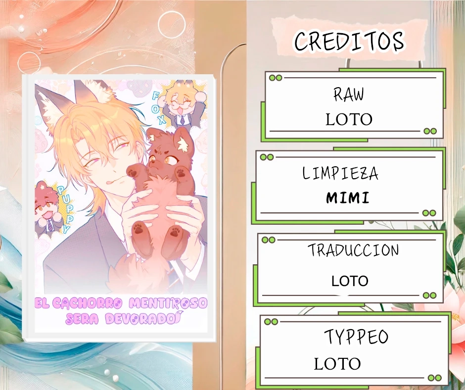 El cachorro mentiroso será devorado Capítulo 61 - Page 1