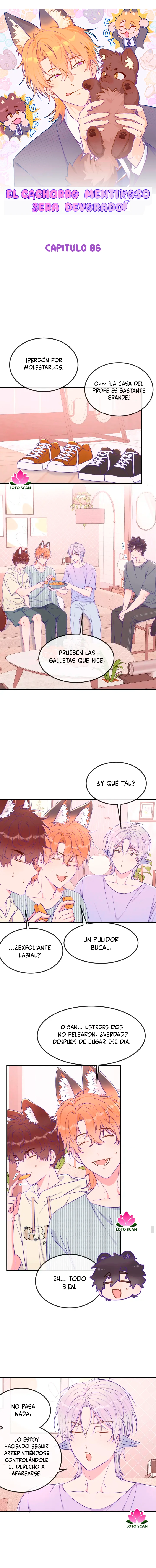 El cachorro mentiroso será devorado Capítulo 86 - Page 2