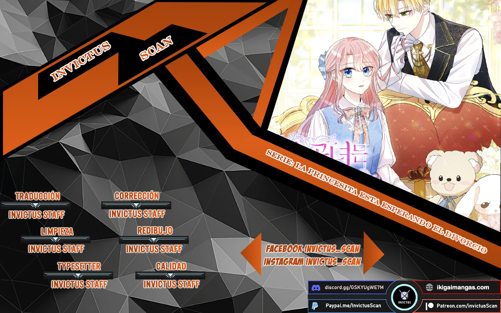 La Princesita Esta Esperando El Divorcio Capítulo 98 - Page 1