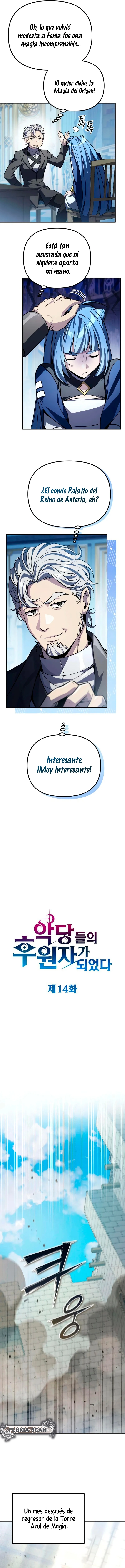 Se convirtió en patrocinador de villanos Capítulo 14 - Page 5