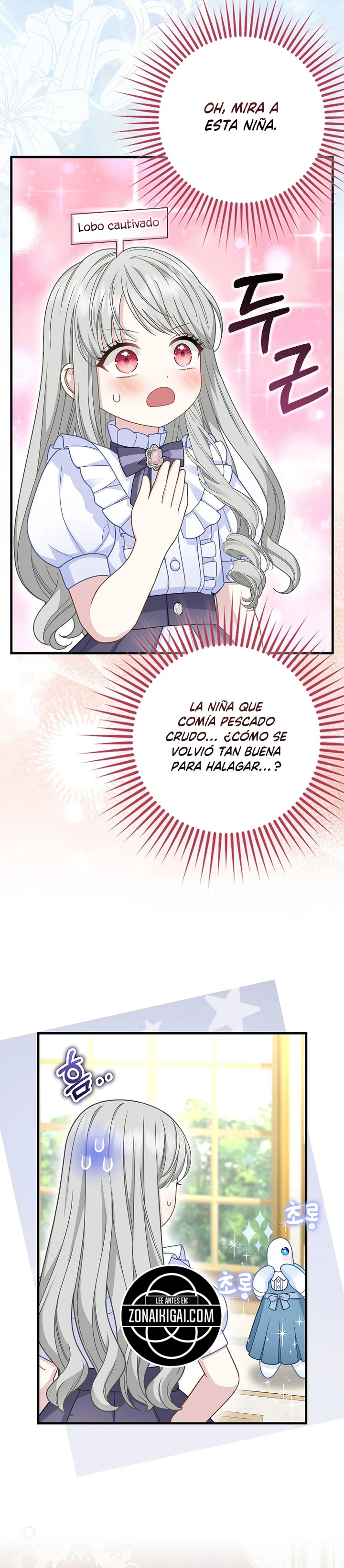 La Bebe Leopardo De Las Nieves De La Familia De Leopardos Negros Capítulo 73 - Page 7
