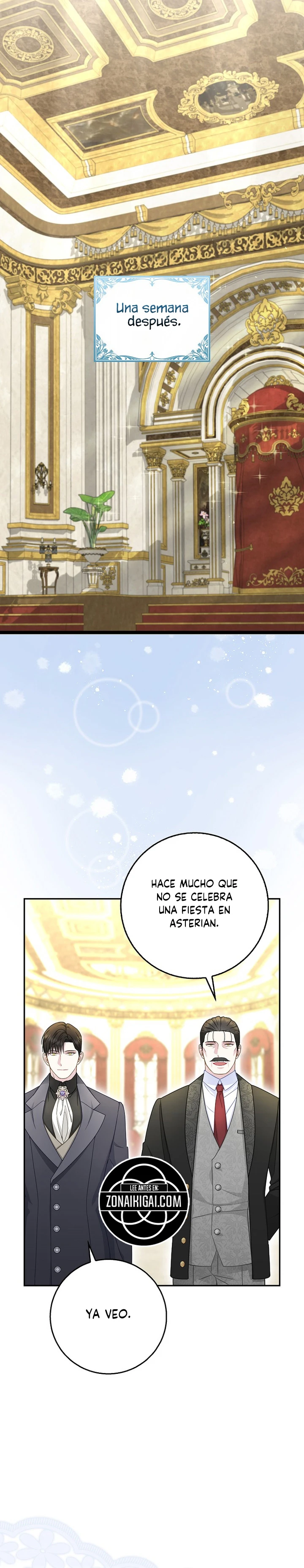 La Bebe Leopardo De Las Nieves De La Familia De Leopardos Negros Capítulo 75 - Page 17
