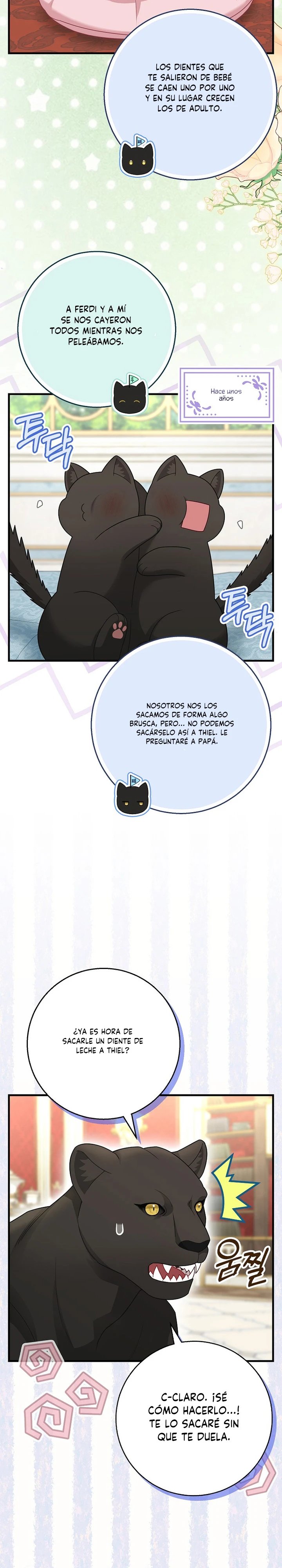 La Bebe Leopardo De Las Nieves De La Familia De Leopardos Negros Capítulo 76.1 - Page 3