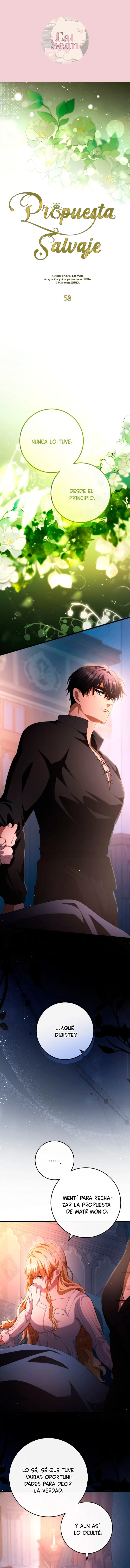 Propuesta Salvaje Capítulo 58 - Page 1