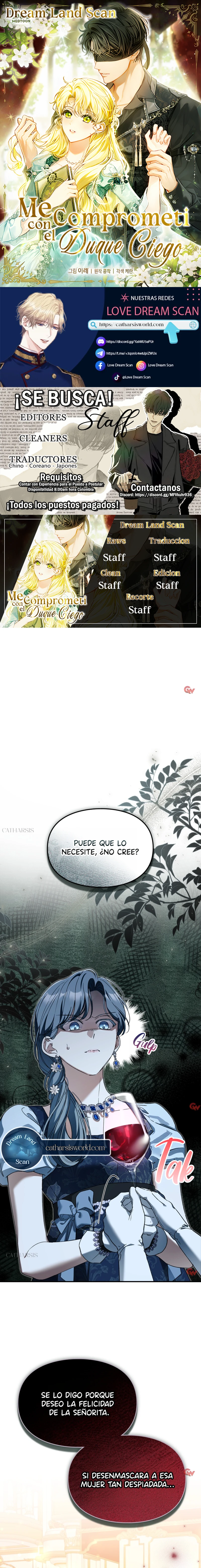 Me comprometí con el duque ciego Capítulo 32 - Page 1