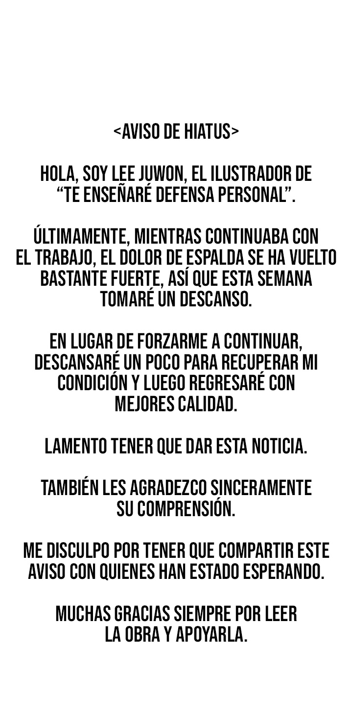 Te enseñaremos defensa personal Capítulo 20.5 - Page 1