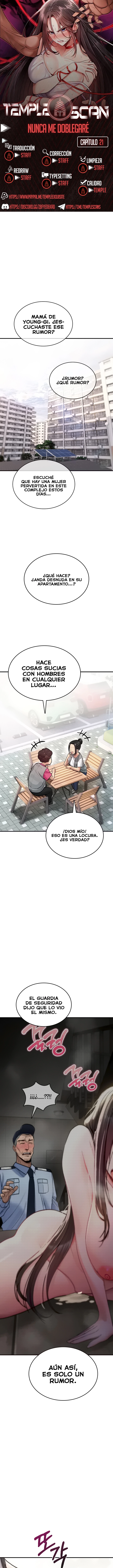 ¡Nunca me Romperé! Capítulo 21 - Page 1