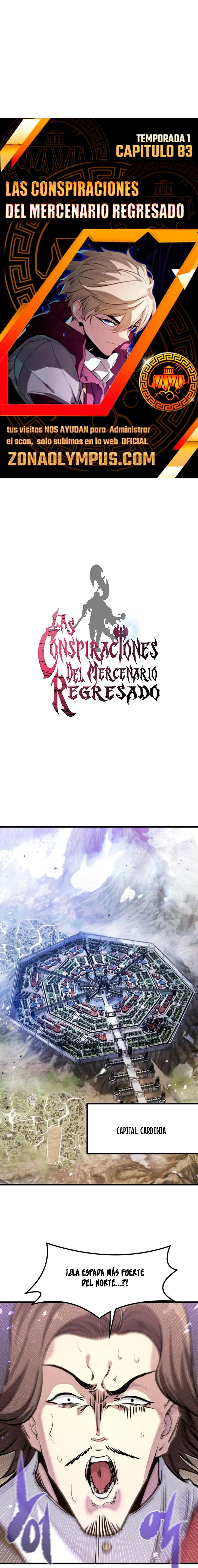Las conspiraciones del mercenario regresado Capítulo 83 - Page 1